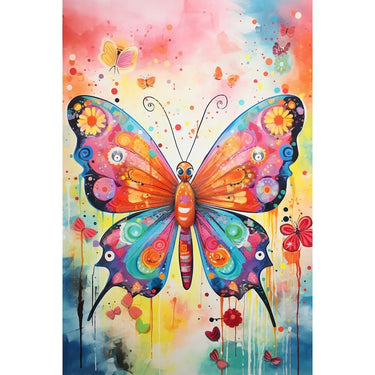 Butterfly Color Canvas